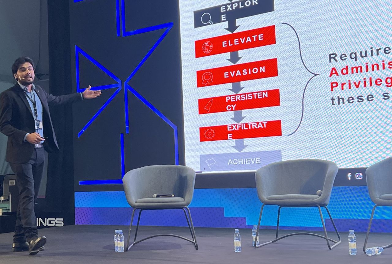 Sohaib Alam — attack lifecycle on stage